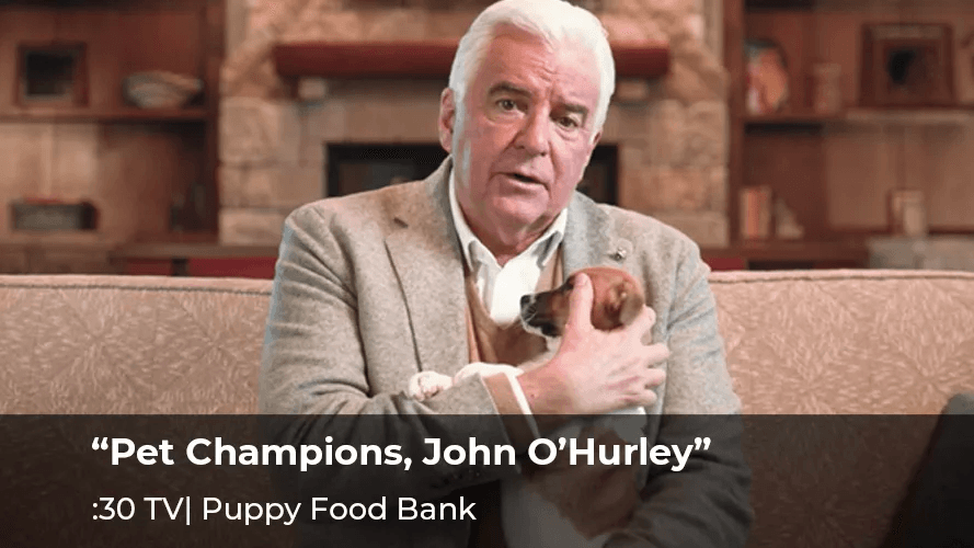 Puppy Food Bank, “Pet Champions”