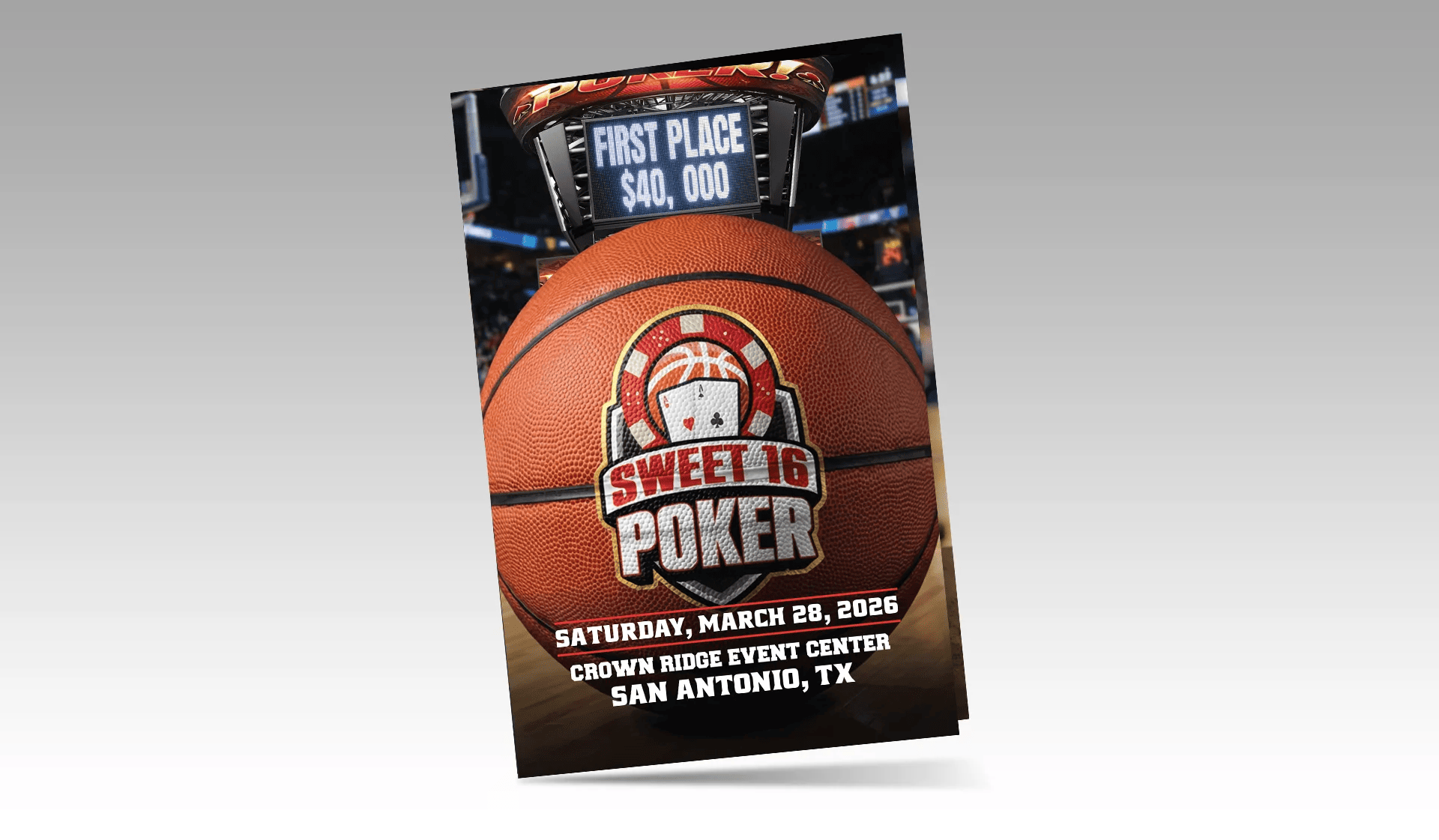 Sweet 16 Poker Invite