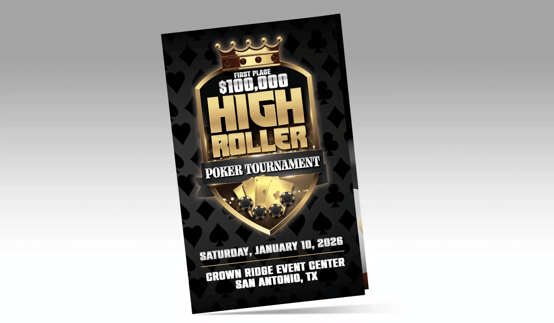 Poker Tournament Graphic